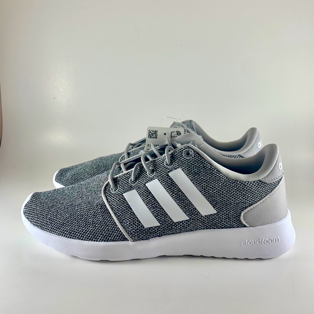 Adidas Women'S Cloudfoam QT Racer Shoes Grey